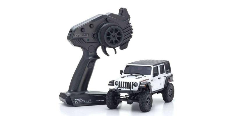 Carro RC Kyosho 1/28 MINI-Z 4WD Jeep Wrangler Rubicon RTR